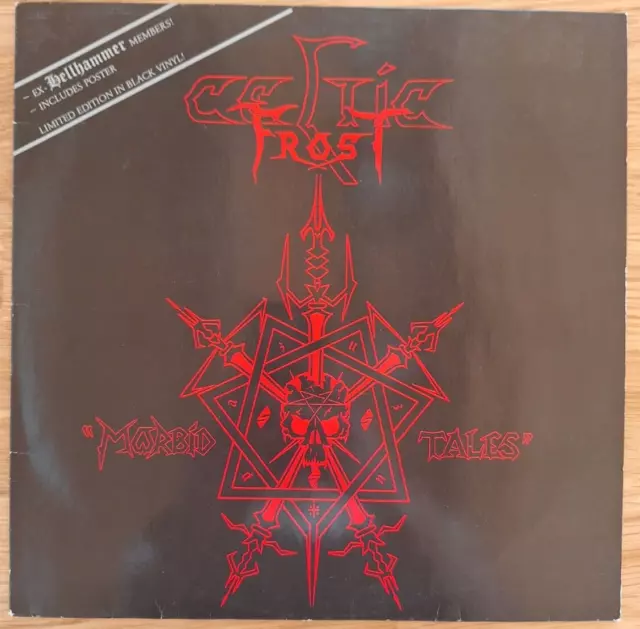 Schallplatte Celtic Frost Morbid Tales Very Good + Vinyl N 0017