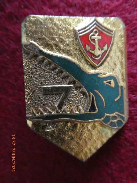 Insigne Militaire - 7e Régiment D'Artillerie Coloniale - Drago Paris H191