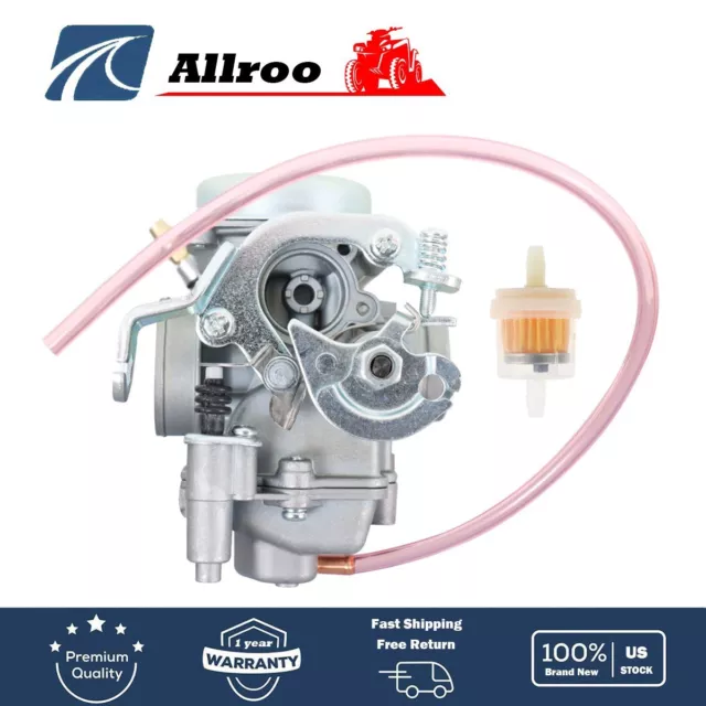 Carburetor With Fuel Filter For Eton 4-stroke TK E-TON Rover & Viper 70cc 90cc