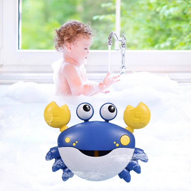 Baby Bath Toy 12 Soft Melodies Bathroom Toys for Bathroom Playing (Blue)