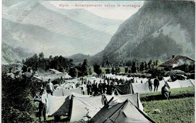 Alpini - cartolina militare