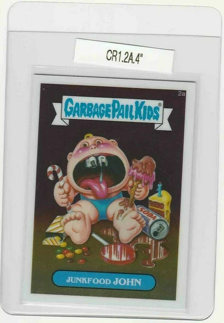 Garbage Pail Kids Junkfood John 2a GPK Topps 2013 Chrome Series 1