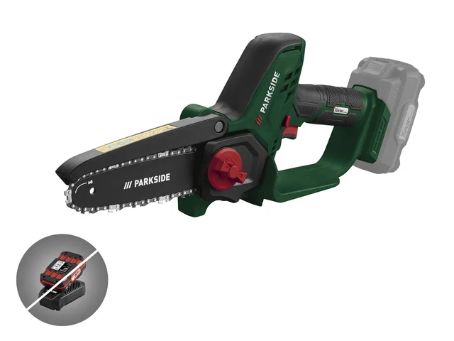 MINI MOTOSEGA TAGLIASIEPI a batteria PARKSIDE 20V PGHSA 20-Li A1 senza