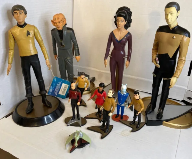 Star Trek - Hamilton - Vintage 1990's - Action Figures - CHOICE - 10" - 4"