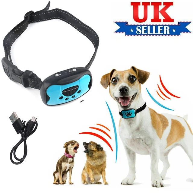 7 Levels Anti Bark Collar Stop Dog Pet Barking Sound&Vibration Adjustable S/M/L
