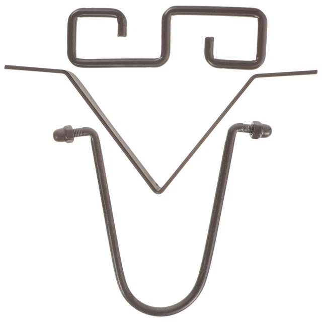 1 set gancio catena pioggia a forma di V catena pioggia per ganci in metallo uscita beccuccio