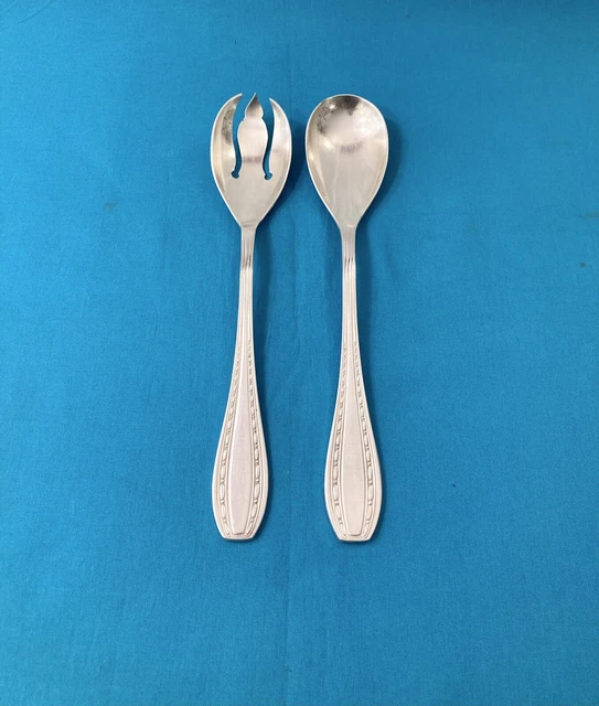 COUVERTS DE SERVICE à ragoût ERCUIS modèle COQUILLE métal argenté EUR 3