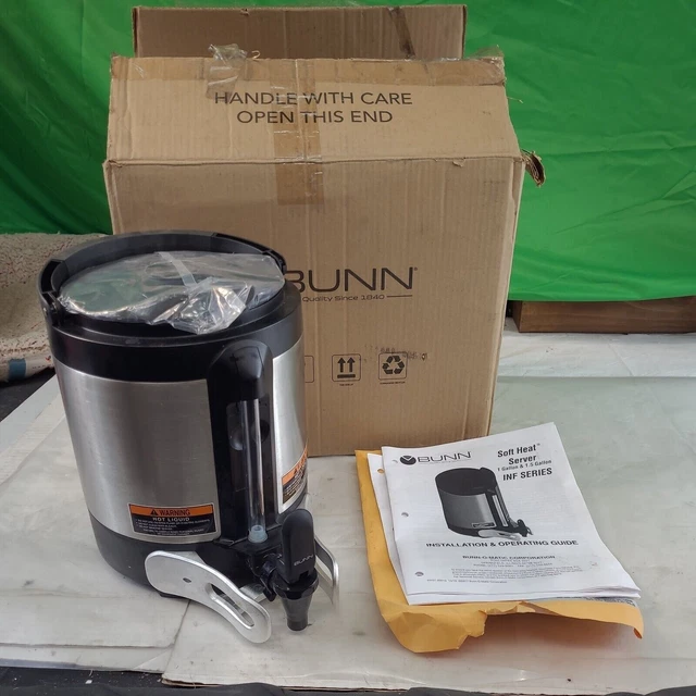 Bunn 27850.0210 Soft Heat Infusion Series 1 Gallon SS Coffee Server