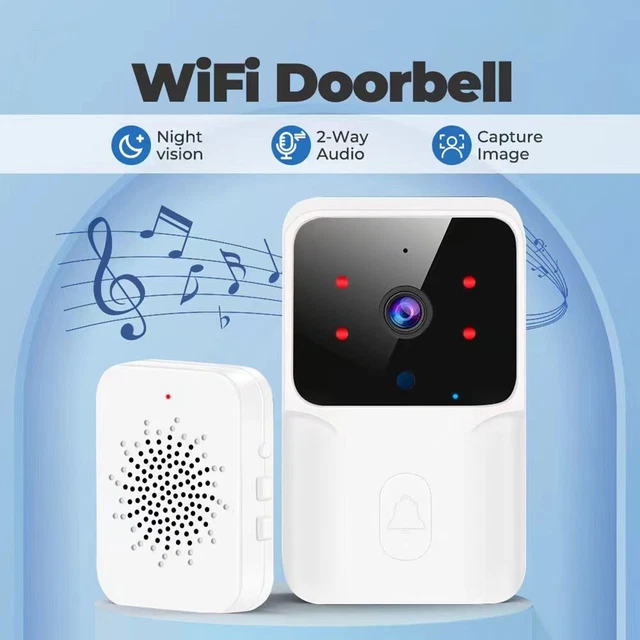 FOR TUYA SMART WiFi Video Doorbell Enhance Home Security with HD Camera
