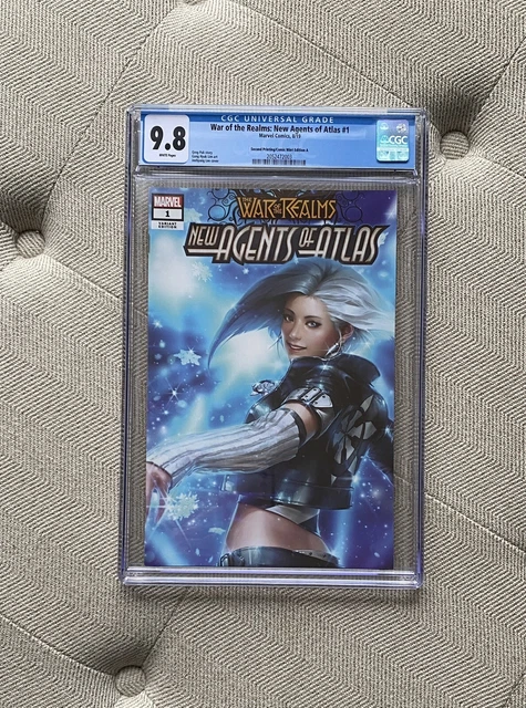 War Of The Realms New Agents Of Atlas #1 Comic CGC 9.8 Variant LTD 3000 1st App