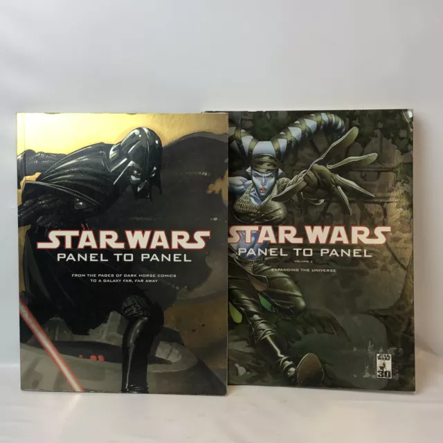 Star Wars: Panel To Panel, Volumes 1 & 2 Lot (Dark Horse Books) TPB Paperback