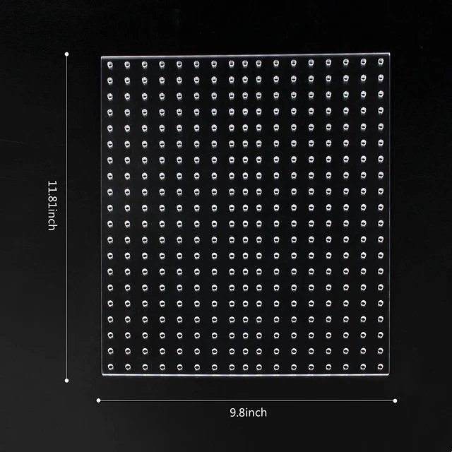 Acrylic Aquarium Fish Tank Divider Clear Kit Fit for All Type Aquarium Divider f 2