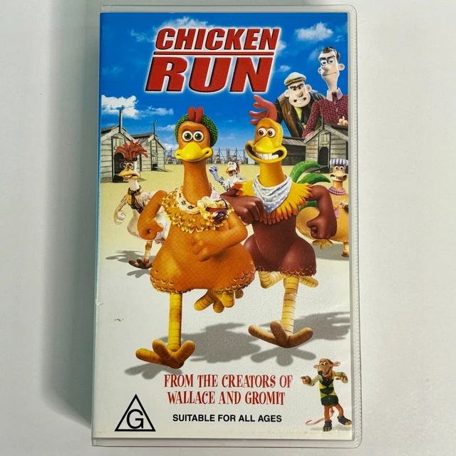 CHICKEN RUN VHS Tested Tracked Postage £12.71 - PicClick UK