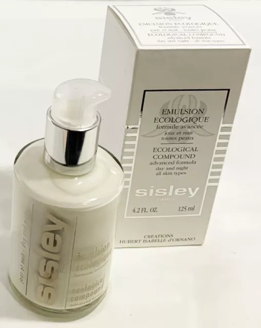 Sisley Paris Ecological Compound Emulsion Day & Night 125ml 4.2oz NEW EXP 09/26 2