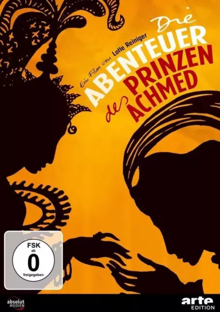 Die Abenteuer Des Prinzen Achmed (N - Reiniger,Lotte   Dvd Neu