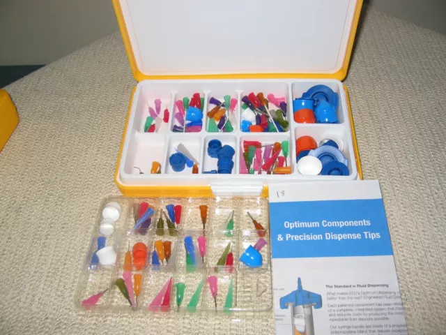 Lot #18 Nordson Precision Tips Dispensing Tips Sample Assortment