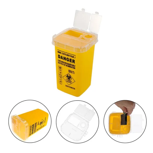 Tool Gadget Biohazard Box Sharps Container Needles Bin Waste Box Collect Box