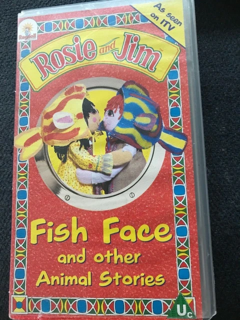 VINTAGE ROSIE AND Jim Episodes Fish Face Ragdoll Productions Kids VINTAGE ROSIE AND Jim Episodes Fish Face Ragdoll Productions Kids