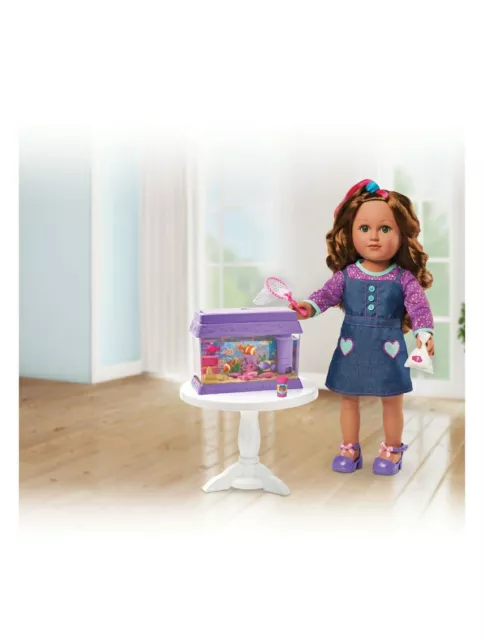 My Life As Fish Tank Play Set For 18” Dolls-American Girl 19 Piece Set Ages 5+