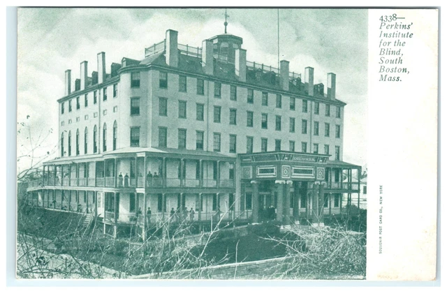 Perkins Institute For the Blind South Boston MA Massachusetts Postcard View