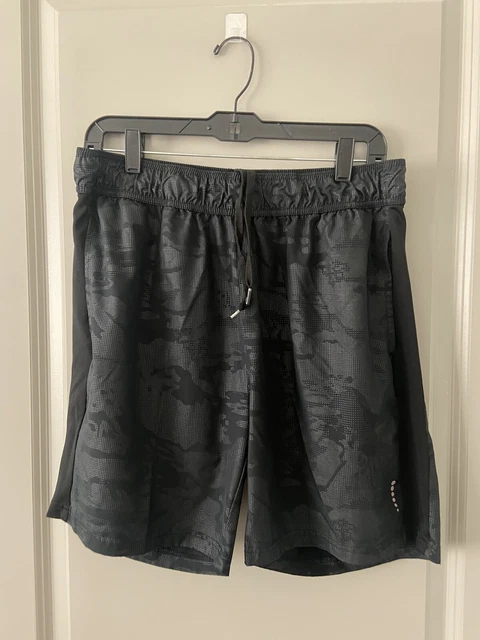 Balance Collection Mens Athletic Camo Style Activewear Swim Trunk Shorts Large