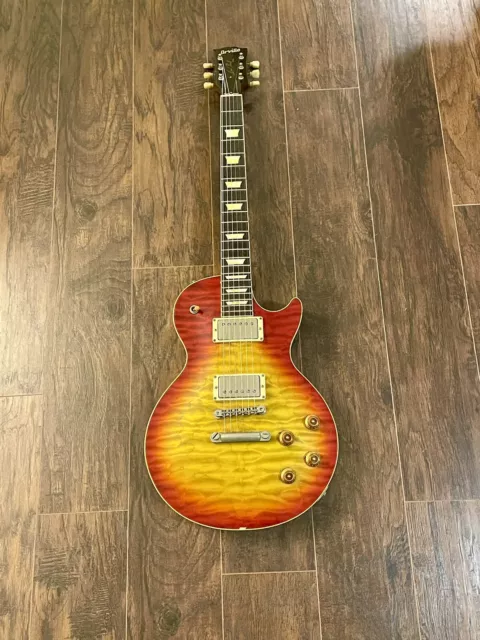 1994 Orville By Gibson Les Paul Cherry Sunburst Quilt Top - Player Grade