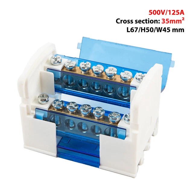 DIN RAIL TERMINAL Block WKH207 Power Distribution Box Modular
