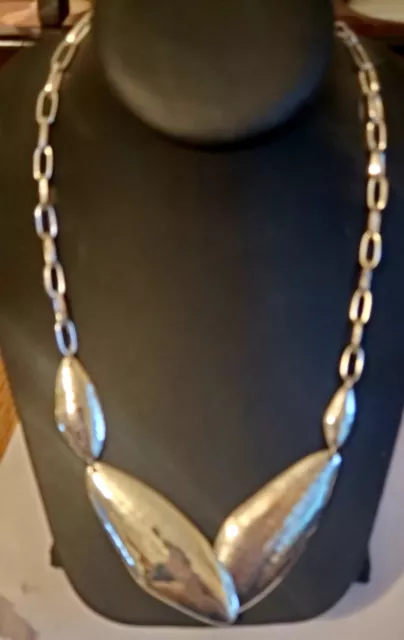 Absolutely Gorgeous Robert Lee Morris Rlm Studio Silverplated Necklace