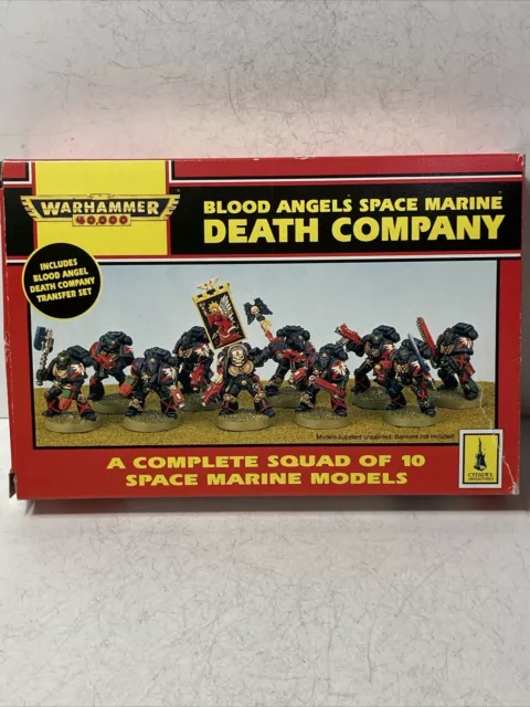 Blood Angels Death Company 2nd Rare Chaplain Metal Warhammer 40k