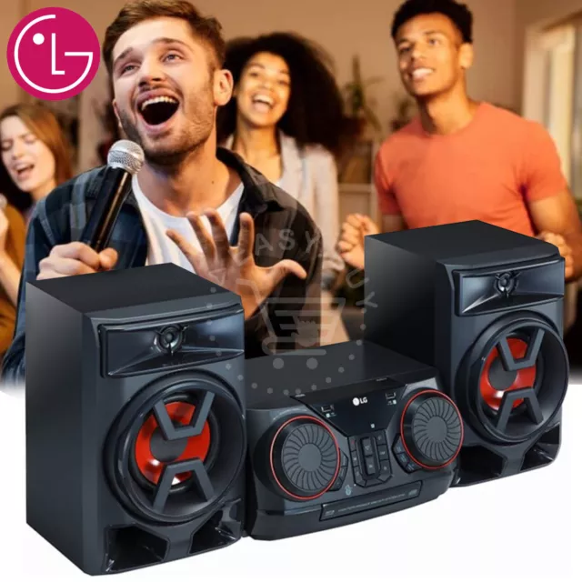 LG Speaker Sound System 300W Bluetooth USB Mini HiFi FM Radio CD Player Jukebox 2