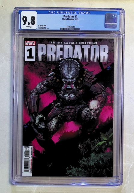 Predator #1 (2022 Marvel Comics) 1st Print CGC 9.8