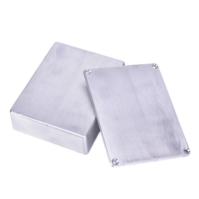 Stompbox Case 1590BB ALUMINUM CASE Stomp Box Effects Pedal Enclosure Guitar Effects ...