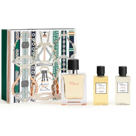 Hermes Terre D'hermes Cofanetto Edt 50ml,Gel Doccia e Dopobarba