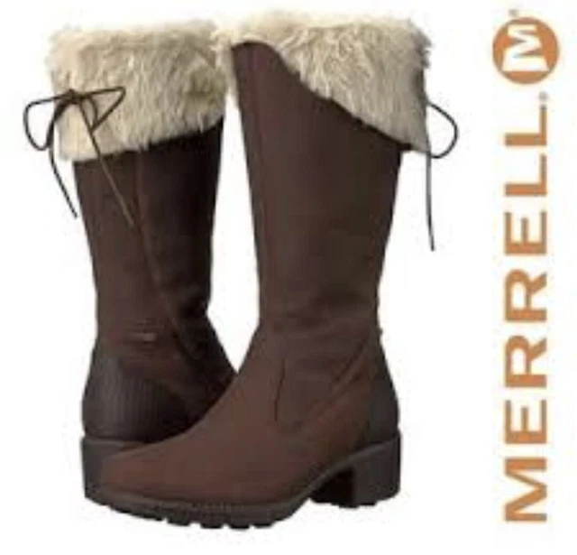 Merrell chateau tall zip polar waterproof deals