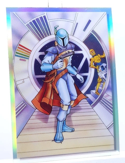 2022 Star Wars Chrome Galaxy - Single VINTAGE Refractor Insert Card **YOU PICK**