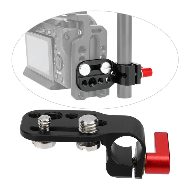 Cage Pipe Clamp 15mm Single Hole Conduit Clip Camera Monitor Expansion Conne 2BB