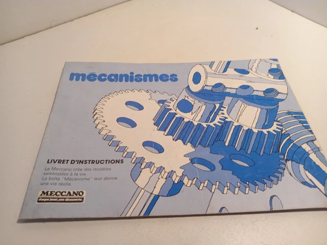 Jouet Mecavion En Tôle Années 1930 - Pièces Détachées Meccano - Boîte Et Notice