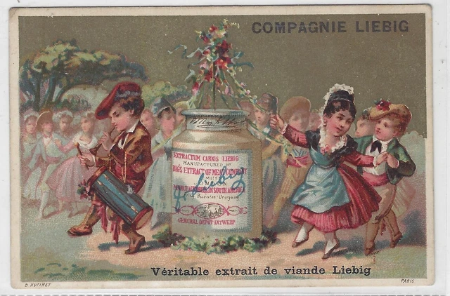 LIEBIG  figura n° 8  serie n° 65 edizione francese
