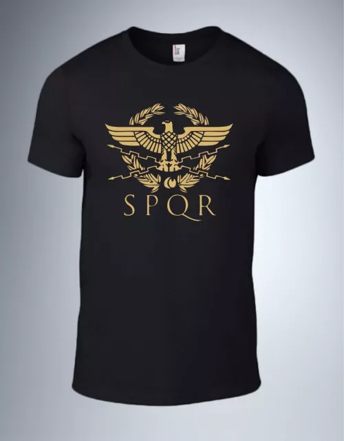 SPQR T-Shirt Spor Rom Gladiatoren Legion Römisches Reich Legionär Römer bis 5XL