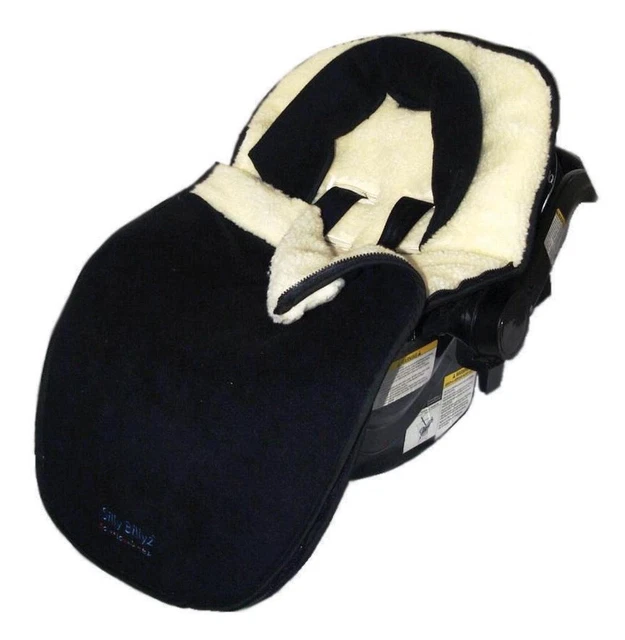 Silly Billyz Fleece Car Sleeping Bag - Black
