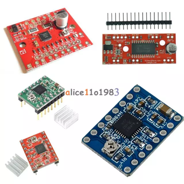 A3967 A4988 Easy Driver Stepper Motor Driver Board Driver For Arduino 3D Printer