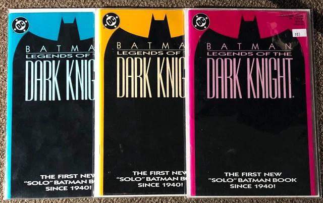 Batman Legends of the Dark Knight Lot of 3  DC Comics