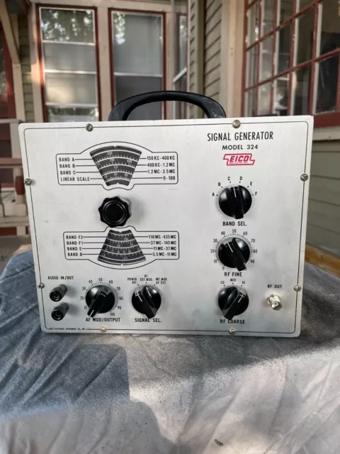 Eico Model 324 Signal Generator - Restored Eico Model 324 Signal Generator - Restored