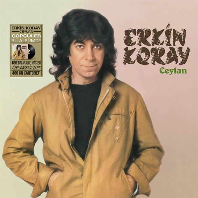 Erkin Koray – Ceylan (2022) LP (Vinyl Record) Turkish Music "New"