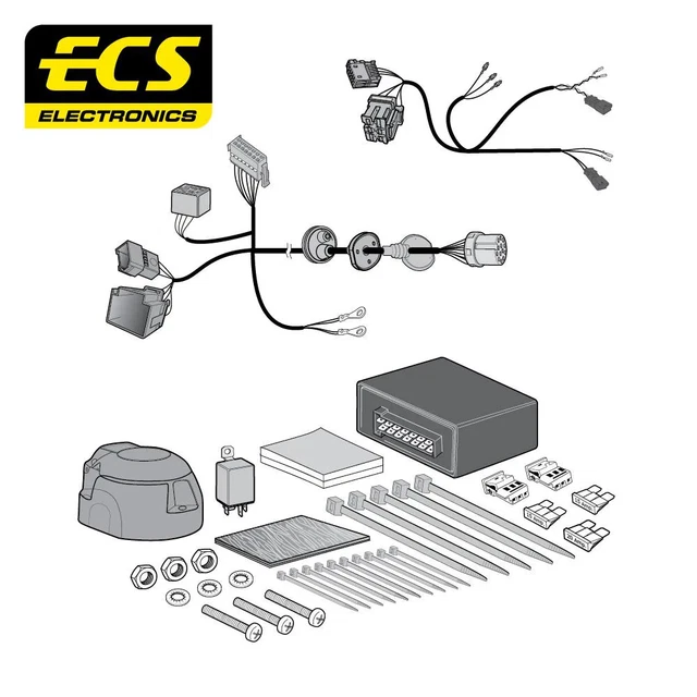 TOWBAR WIRING KIT 13 Pin MAZDA 6 Estate February 2013 - August 2016 - View #6