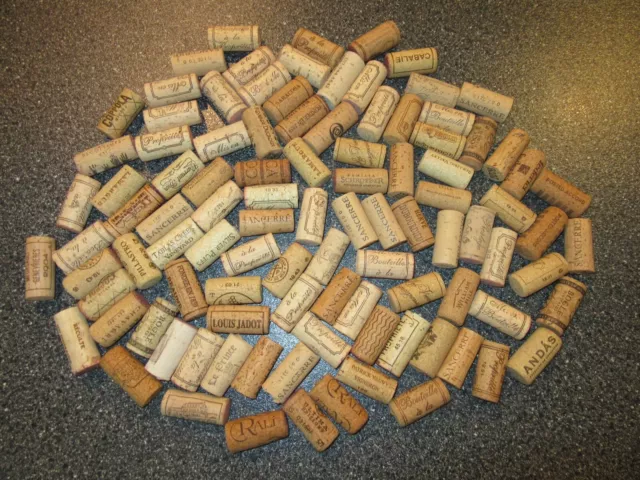 Premium Wine Corks Natural - Used Assorted Choice of 50, 100, 200