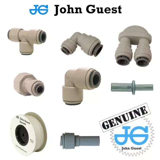 JOHN GUEST 3/8 SPEEDFIT/PUSH-FIT pour Pompe Refroidissement Bière Mètre Fonts