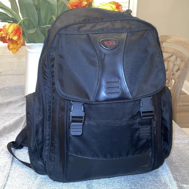 TUMI (520C) Large 17" Black Nylon Laptop Backpack