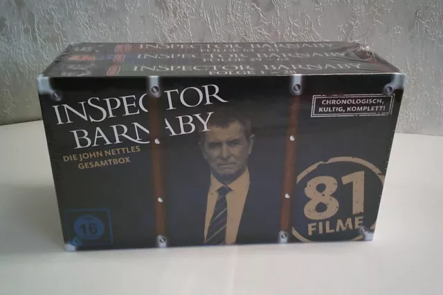 47 DVDs + 1 CD, Inspector Barnaby - Die John Nettles Gesamtbox