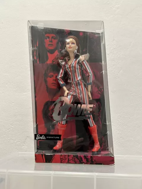 David Bowie as Ziggy Stardust | Barbie Signature | Brand New in Box | FXD84 RARE